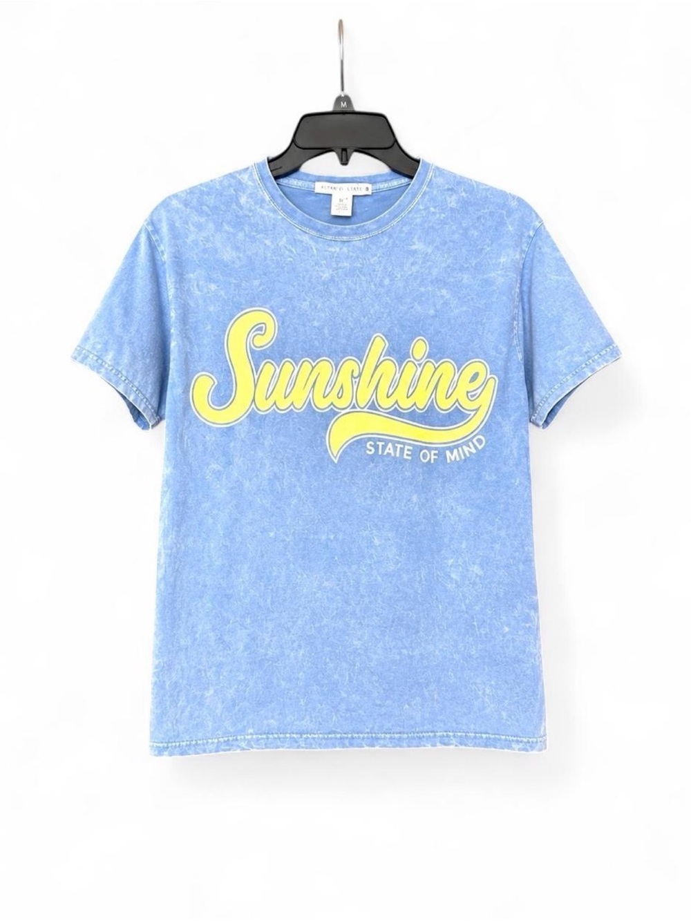 Altar’d State Sunshine State of Mind Graphic T-Shirt XS/S Blue